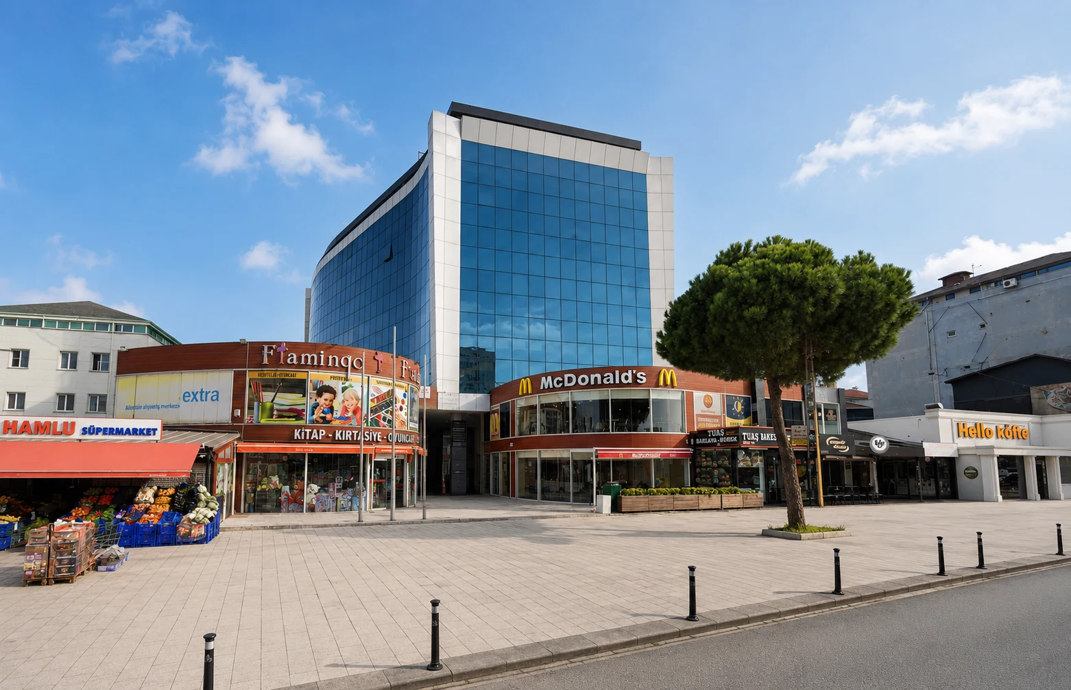 Hasoğlu Business Centre facade application 2