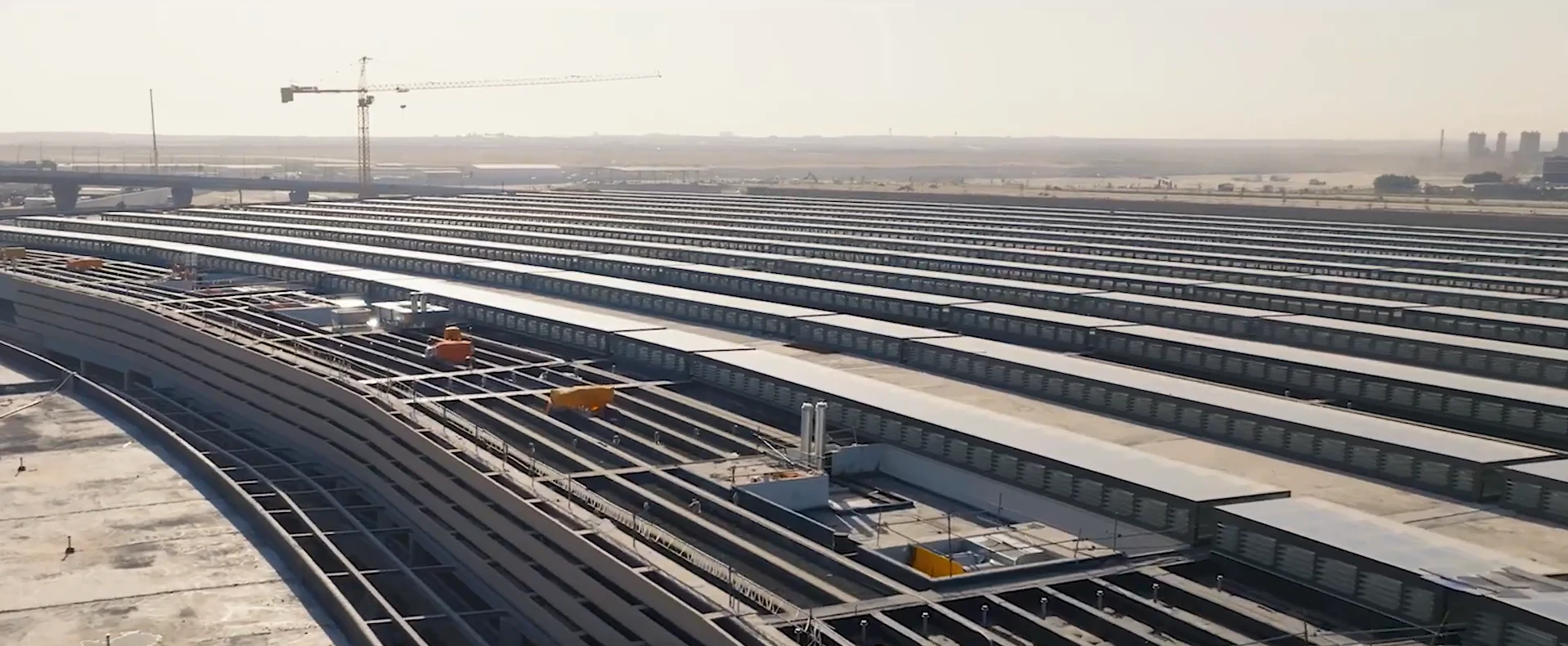 Kuwait International Airport silicone facade and skylight application 2