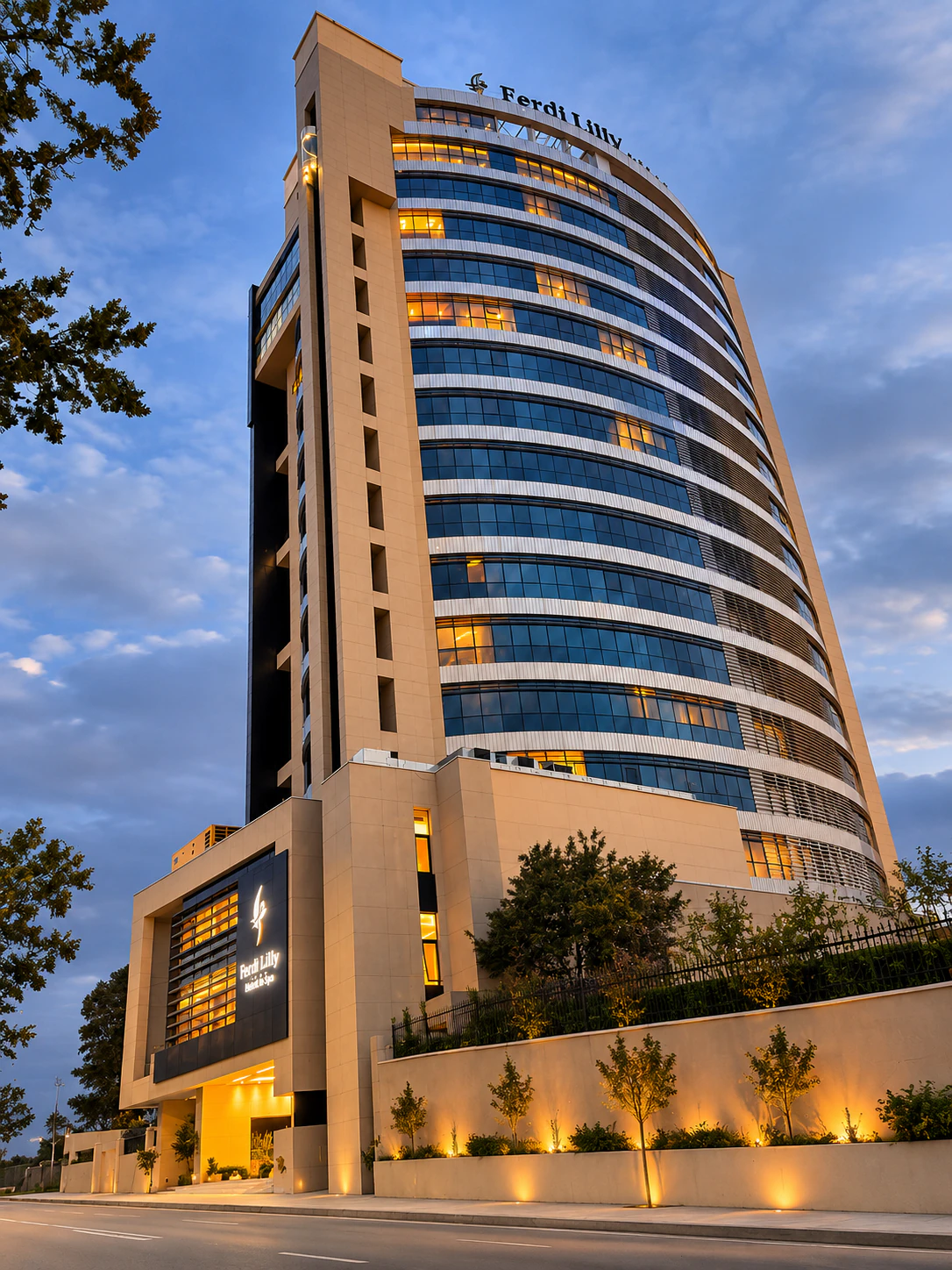 Ferdi Hotel Algeria facade project 3