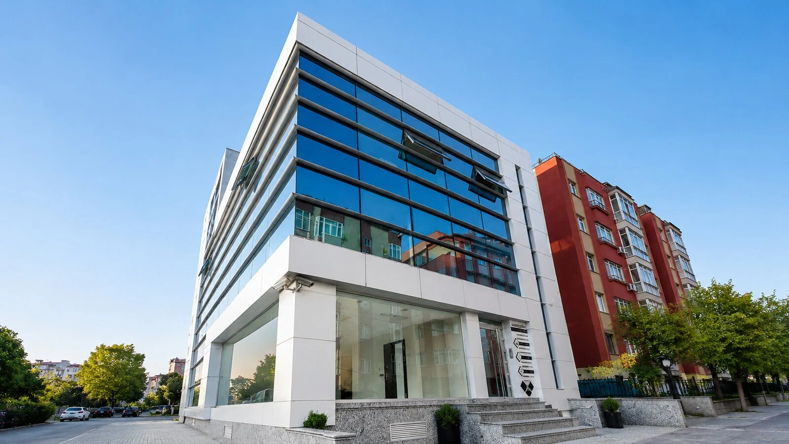 Ekmekçioğlu ofis binası cephe projesi 3
