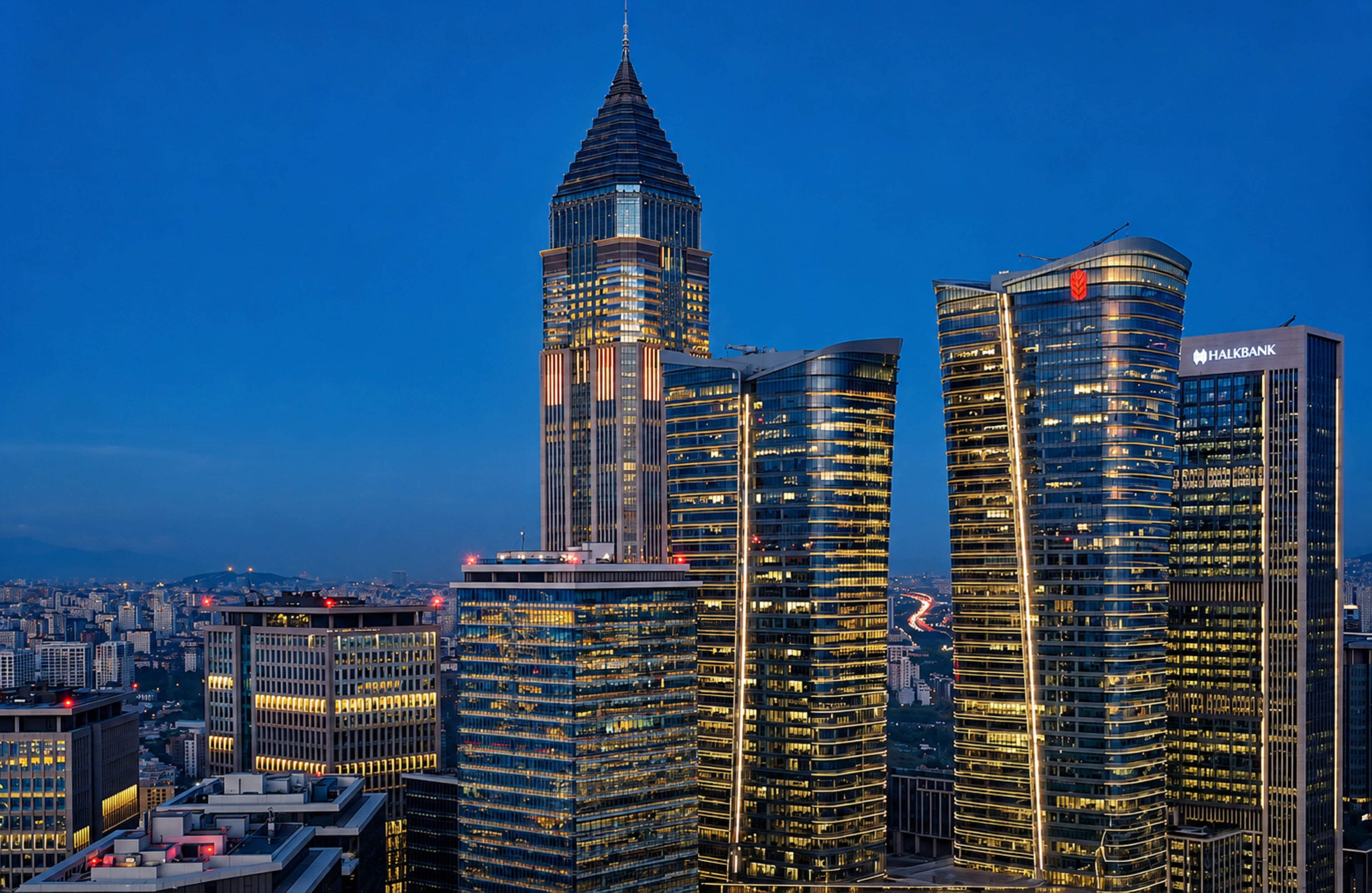 T.C. Merkez Bankası İstanbul Finans Merkezi zirve cam strüktürü 3
