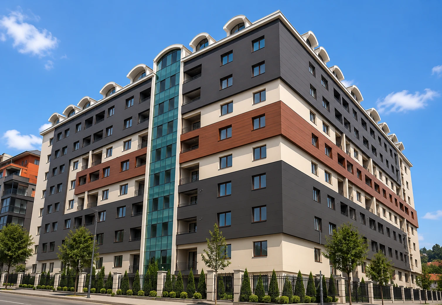Grand Prestige Hotel facade project 5