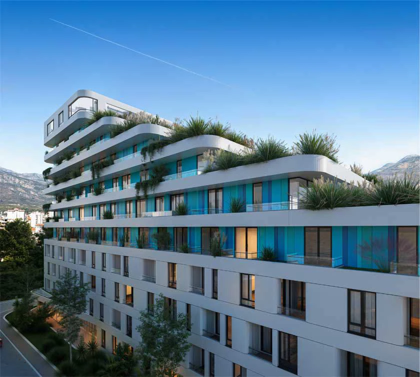Montenegro residential facade project 6