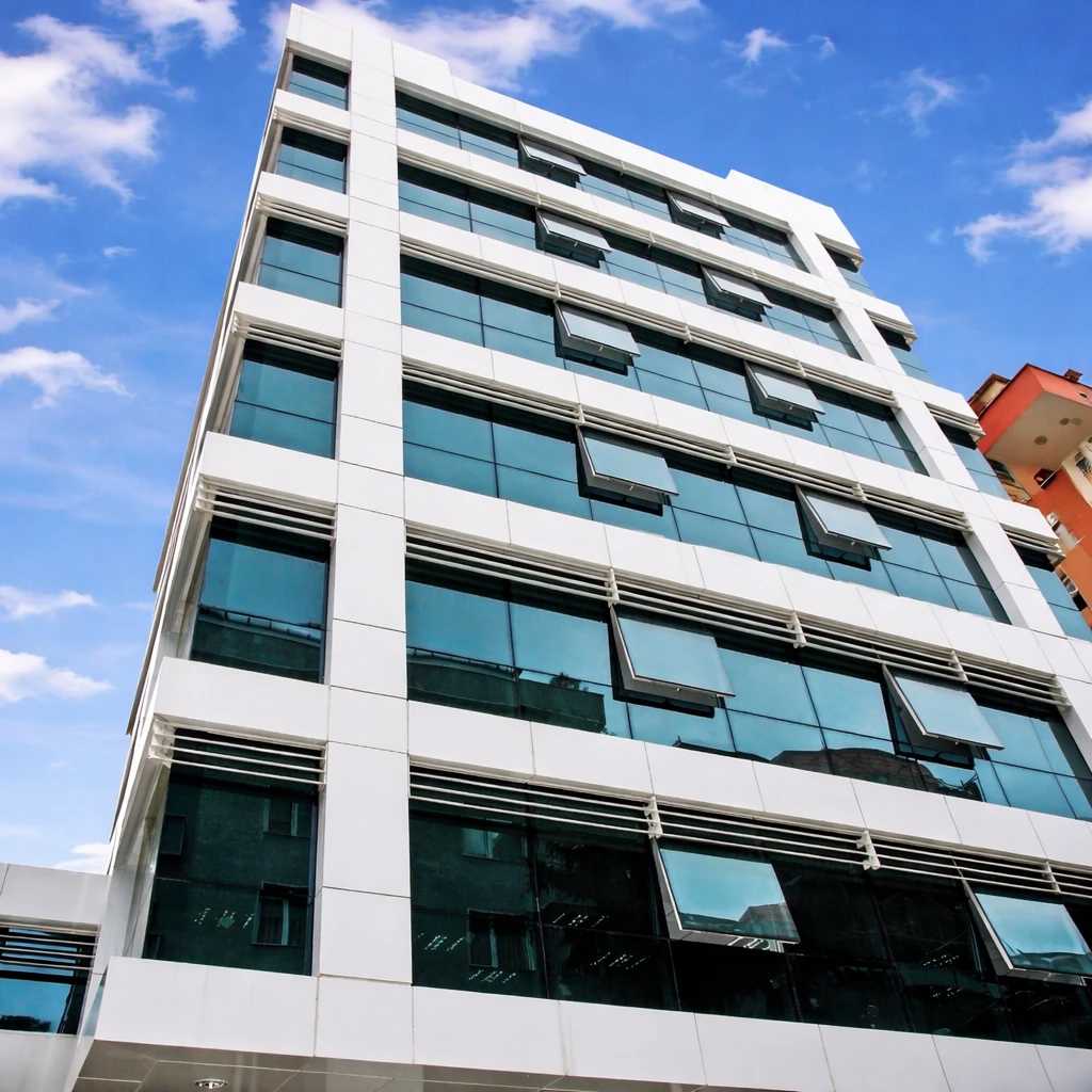 Mustafa Ekmekçioğlu Business Centre facade project 1