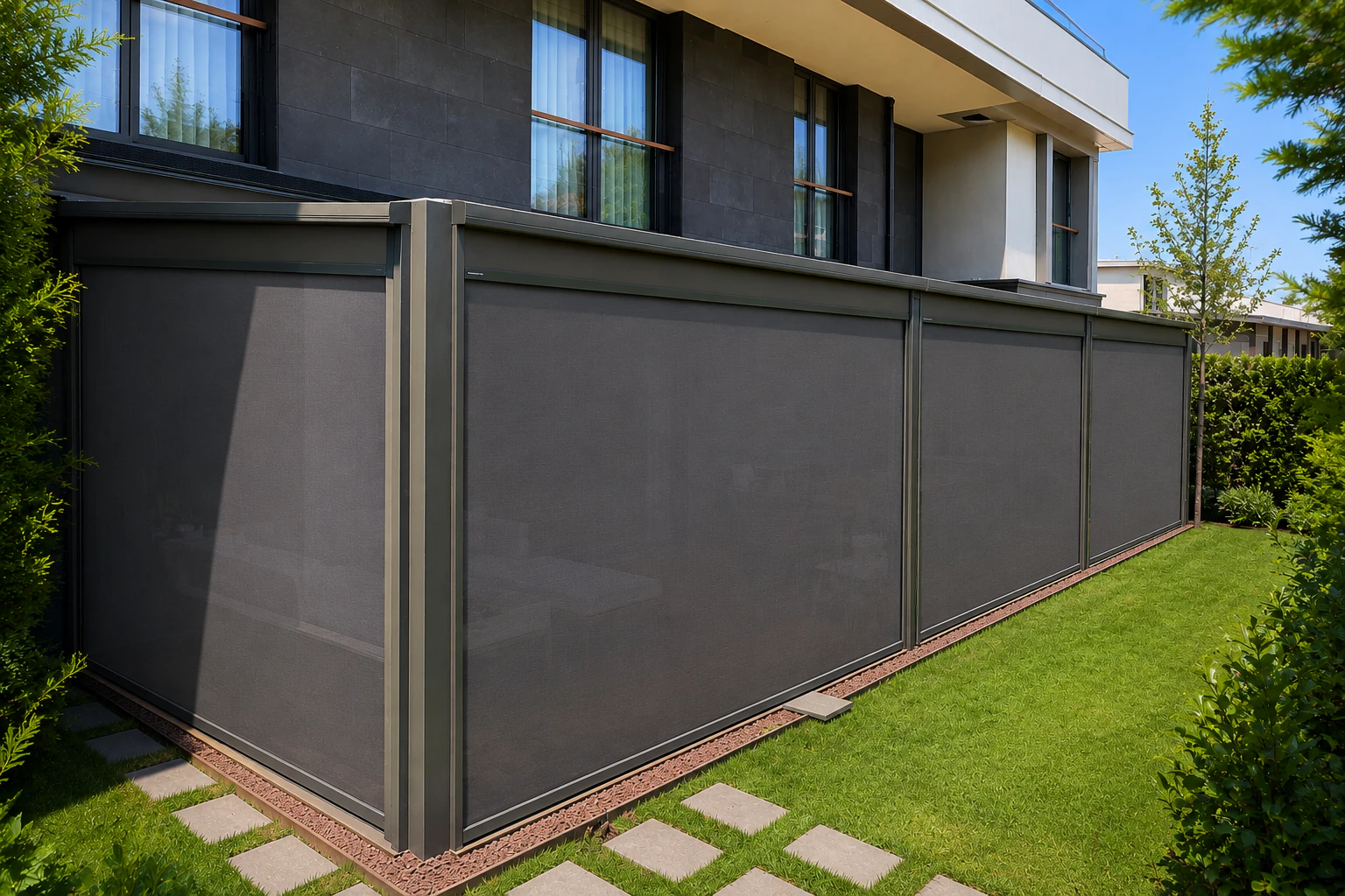 Motorlu Pergola Sistemleri — uygulama 4